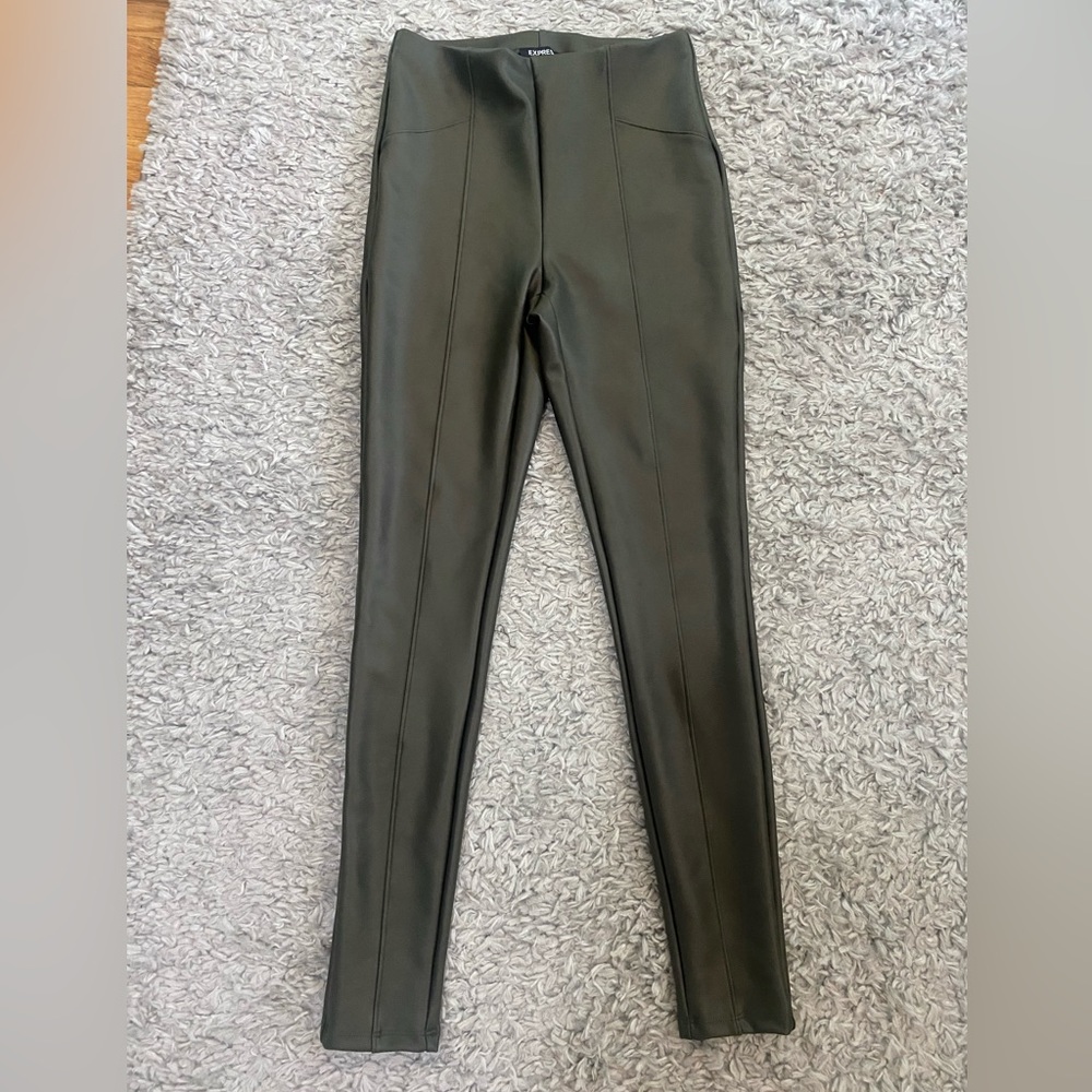 Express Faux Leather Leggings NWT